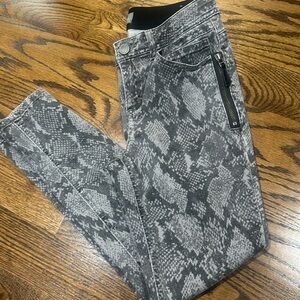 Wit & Wisdom Ab-Solution Patterned Skinny Jeans